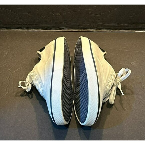 Old Navy White Canvas Classic Comfort Sneaker Men's Size 10 - Picture 8 of 9